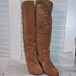 Michael Kors Vera Cudio Leather Boots